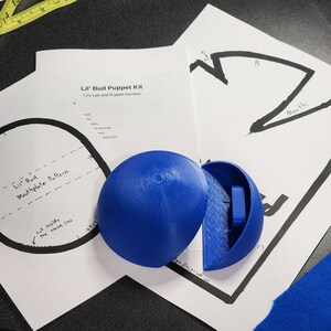 Marionnette DIY : kit tête de mort et patron Lil' Bud