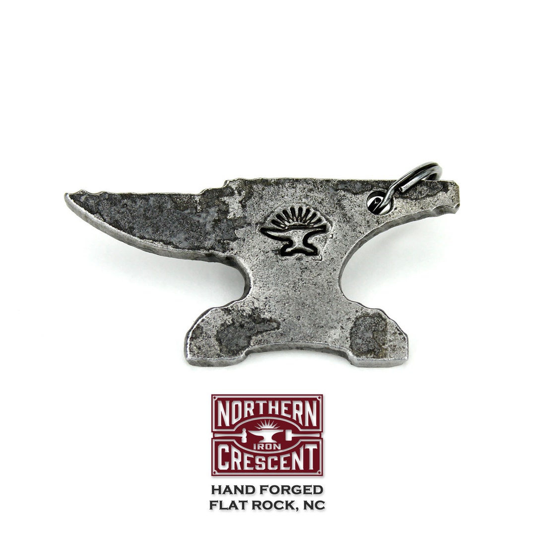 Personalized Anvil Keychain, Blacksmith Keychain, Blacksmith Gifts