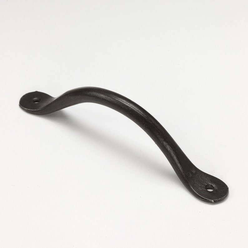 Farmhouse Cabinet Pulls, wrought iron pulls, Black Iron Pulls, Farmhouse Decor, Farmhouse Kitchen Pulls, Farmhouse Knobs and Pulls, 0601 image 1