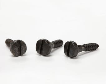 Screw - #7 x 3/4″ decorative black screw - This listing is for one screw, order quantity of extra screws needed.