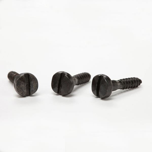 Screw - #7 x 3/4″ decorative black screw - This listing is for one screw, order quantity of extra screws needed.