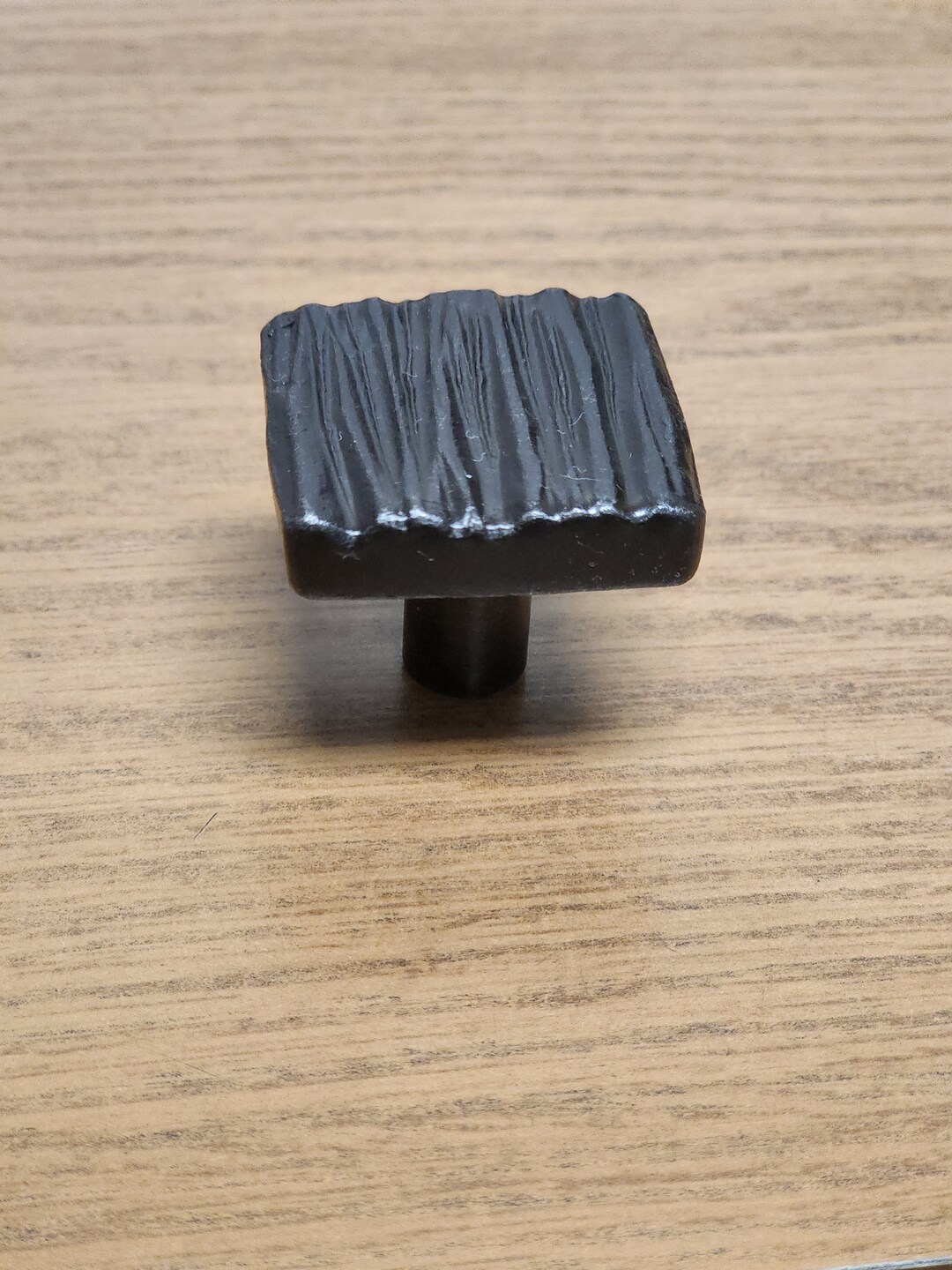 Tree Bark Knob Wrought Iron Pulls and Knobs Farmhouse Knobs Etsy