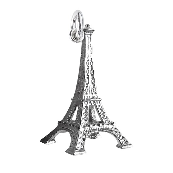 Eiffel tower clearance silver charm