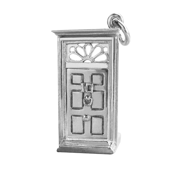 10 Downing Street Door Charm 925 Sterling Silver Etsy