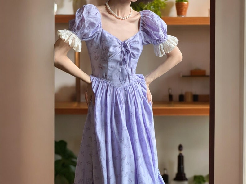 Women Short Sleeve Dress Long Formal Gown Ladies Outdoor Party Wear zdjęcie 5