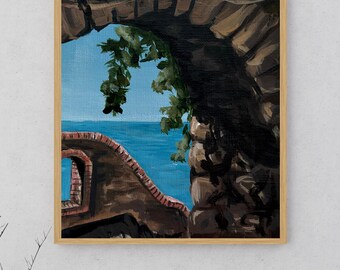 Italy Postcard, Cinque Terre, Fine Art Print, Wall Decor