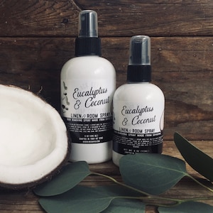 EUCALYPTUS & COCONUT Linen + Room Spray