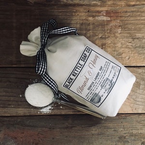 Laundry Soap - ALMOND & HONEY- Small Cloth Bag