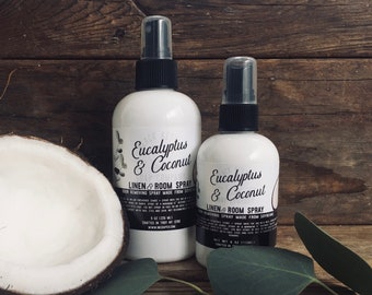 EUCALYPTUS & COCONUT Linnen + Kamerspray