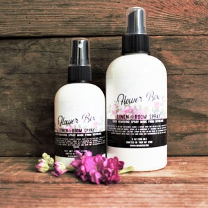 FLOWER BOX Linen + Room Spray air freshener