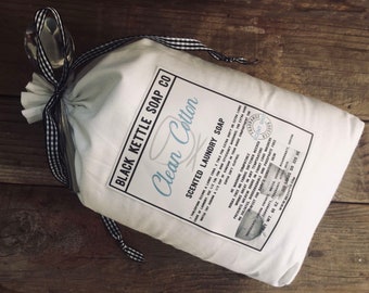 CLEAN COTTON Laundry Soap 5# Cloth Bag
