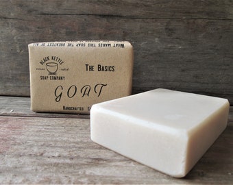 Organic Goat Milk Soap GOAT-Handmade Soap-Coconut soap-Palm Free Soap