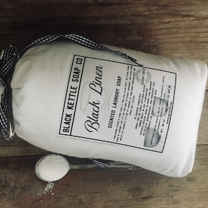 BLACK LINEN - 5 pound bag, Borax Free