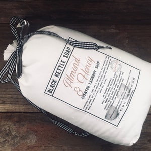 ALMOND + HONEY Laundry Soap 5# Cloth Bag