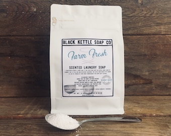 Laundry Soap FARMHOUSE Vegan Borax Free-Small Bag