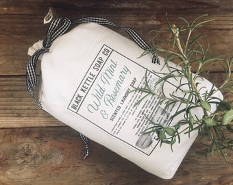 WILD MINT + ROSEMARY Laundry Soap 5# Cloth Bag
