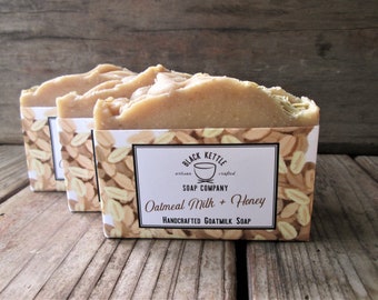 Oatmeal Soap OATMEAL MILK & HONEY Goat Milk Soap ... Black Kettle