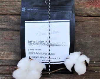 Jabón de lavandería CLEAN COTTON- Bolsa pequeña
