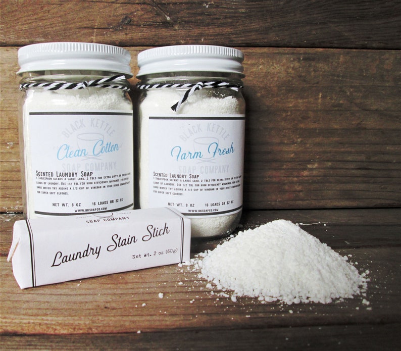 Laundry Soap YOUR CHOICE Best Value Save on Shipping Etsy