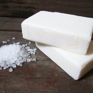 Sea Salt Soap SEA SALT + GINGER Salt Bar... Black Kettle, All Natural Soap