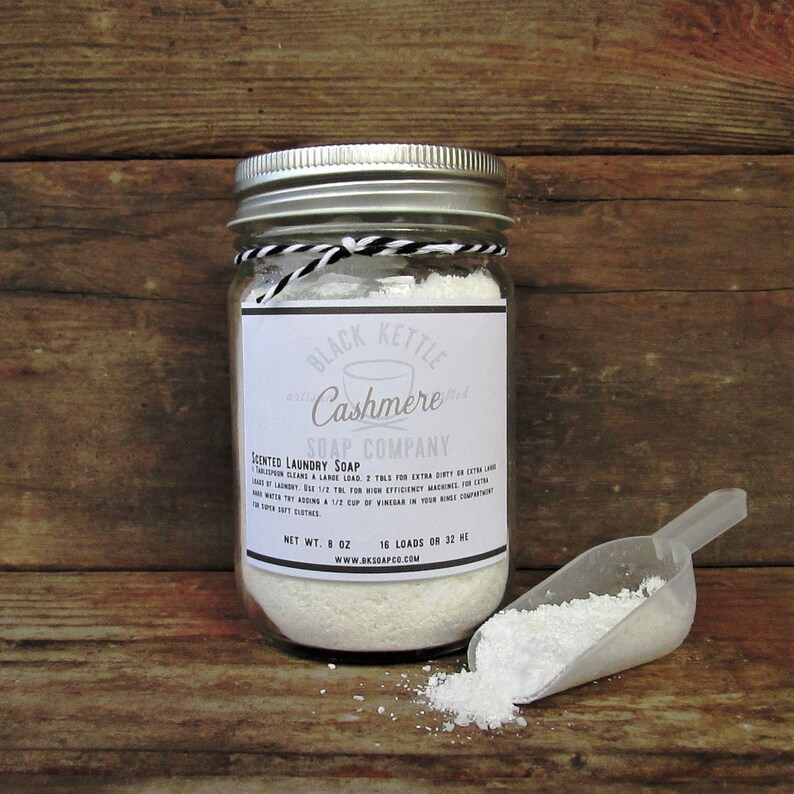 CASHMERE Laundry Soap Black Kettle Etsy