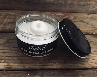 Unscented Goat Milk Body Cream No fragrance added