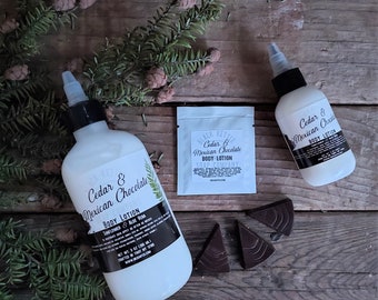 CEDAR & MEXICAN CHOCOLATE Moisturizing Body Lotion