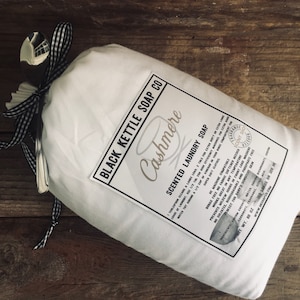 Cozy CASHMERE Laundry Soap 5# Cloth Bag