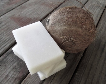 Organic Coconut soap DEATH by COCONUT-Handmade Soap-Palm Free Soap