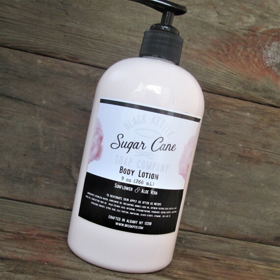 SUGAR CANE Moisturizing Body Lotion NEW Larger Size