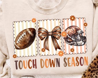 Temporada de touchdowns (Svg), Coqueta de fútbol (Svg), Mamá de fútbol (Svg), Mamá de fútbol (Svg), Día del partido de fútbol (Svg), Es la temporada (Svg)