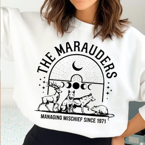 The Marauders PNG, Wizard Movie Svg, Booktok Merch Shirt Design, Ministry Of Magic Svg, Fantasy Svg, Magic School Svg.