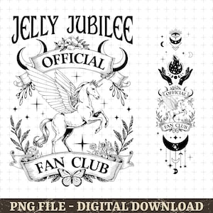 Jelly Jubilee Png Svg, Regalo de libros, Club de fans de Bryce Quinlan, Casa de la Tierra y la Sangre, Club de fans de Mystical Pegasus Png