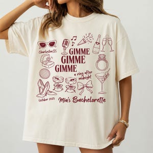 Gimme Bachelorette Png, Nashville Bachelorette Party Png, Custom Bachelorette Png, Bridal Party Png, Mia’s Bachelorette Charleston
