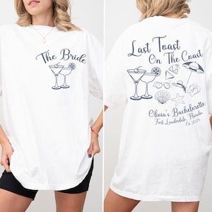 Last Toast On The Coast Shirts Beach Bachelorette Png Svg, Custom Bachelorette Shirts, Personalized Luxury Bachelorette, Social Club Bach
