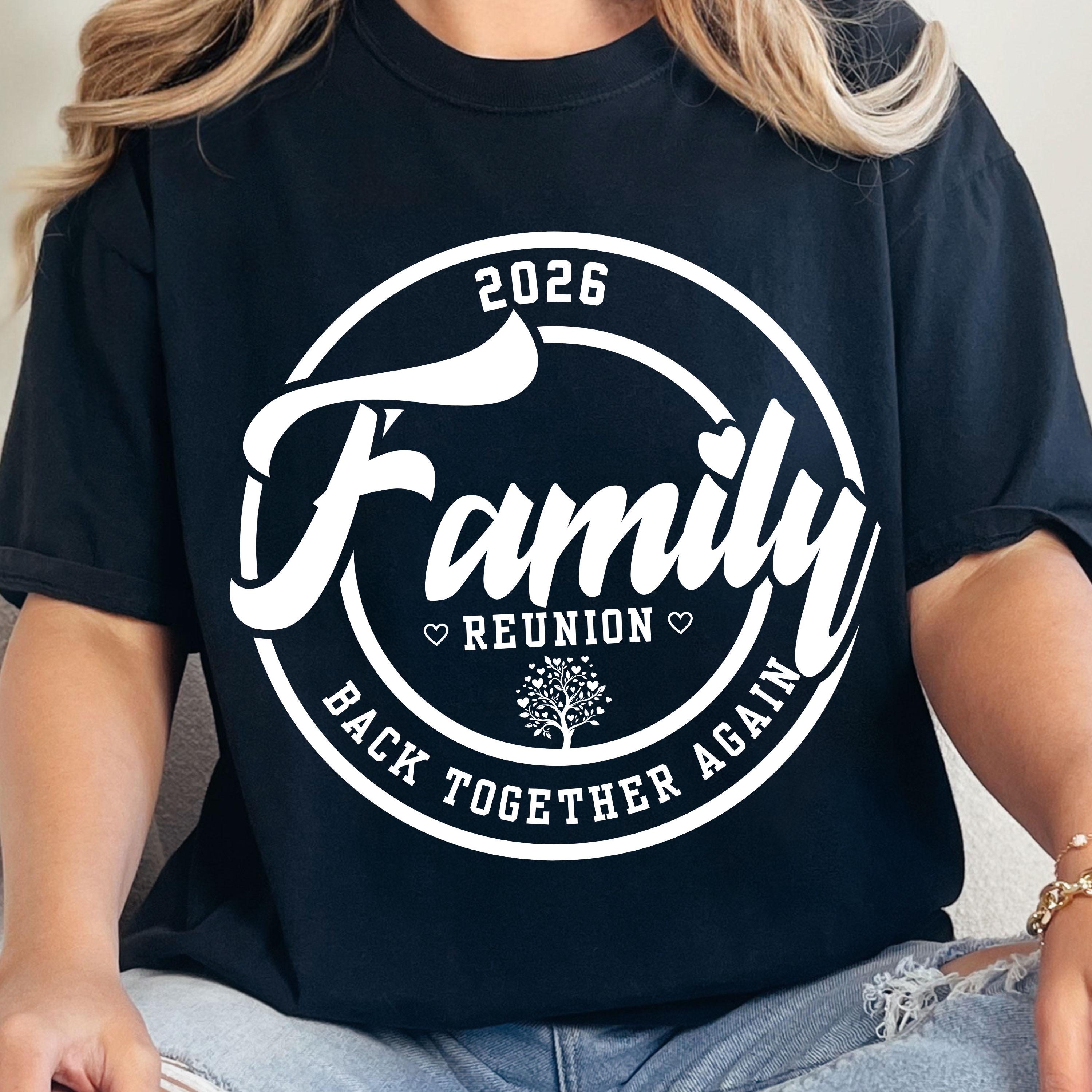 Family Reunion 2026 Png, Back Together Again Png, Reunion Png, Family ...