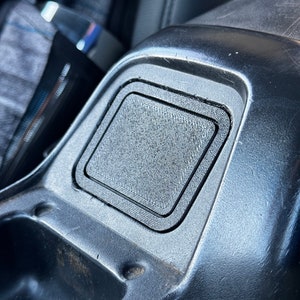 Mazda Miata 1990-97 Power Window Switch Cover - PETG Carbon Fiber
