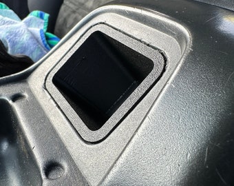 Mazda Miata 1990-97 Power Window Switch Cubby - PETG Carbon Fiber