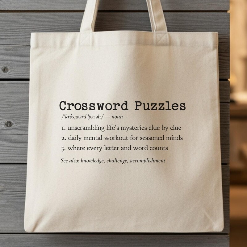 Crossword Gift Bag 60  Gift Ideas for 2025