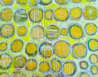 Abstract Original Painting, 20 x 20 inches