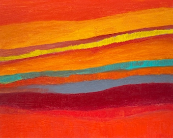 Abstract Journey, 8 x 10 inch Painting