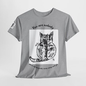 T-shirt met een print van een van mijn aquarellen / Cotton Tee met mijn eigen aquareltekening