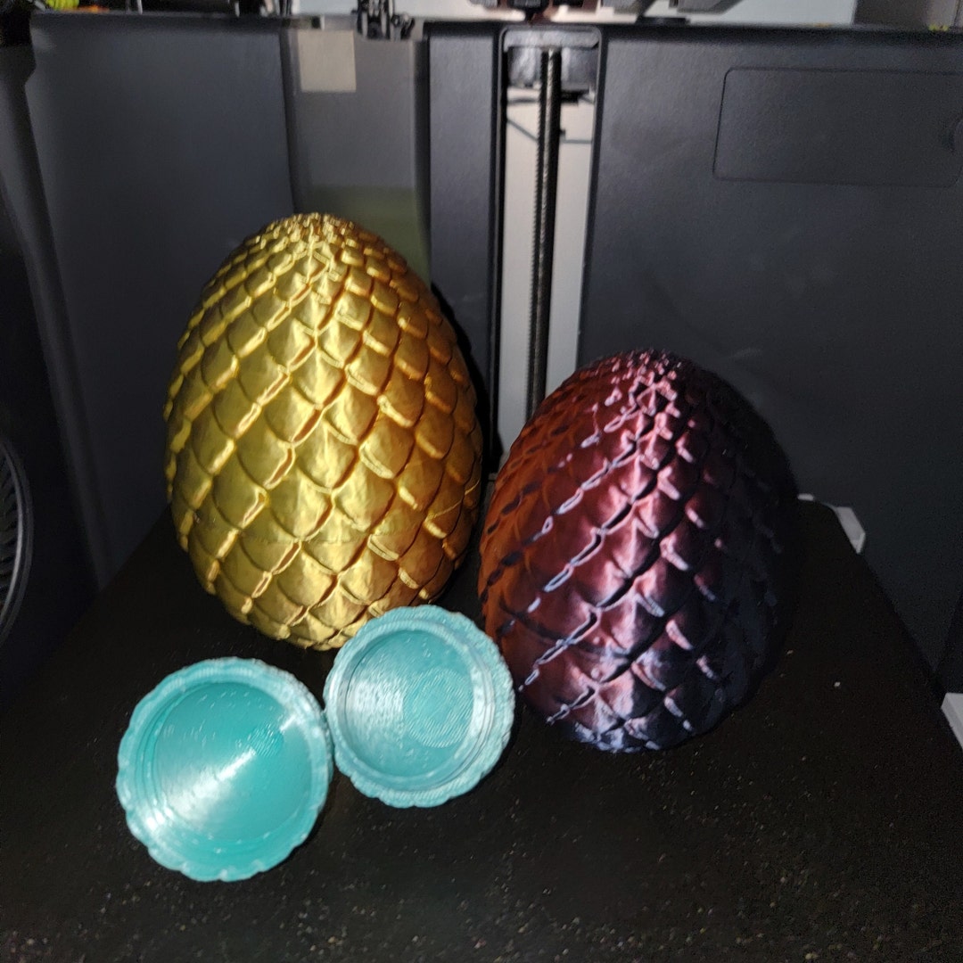 Dragon Egg 3D Printed Storage Container & Fidget Toy Etsy