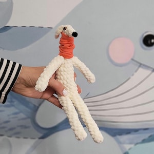 Italian Greyhound Plush Toy – Whippet Dog holiday gift, Gift for Dog Lovers image 20