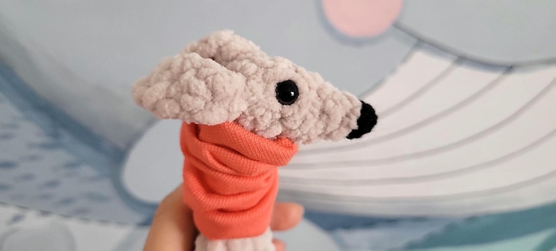Italian Greyhound Plush Toy – Whippet Dog holiday gift, Gift for Dog Lovers image 8