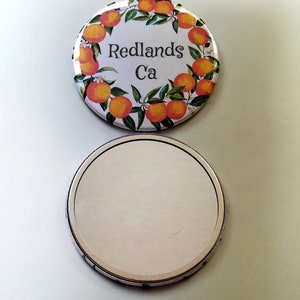 Gift Keepsake Redlands California Hand Mirror