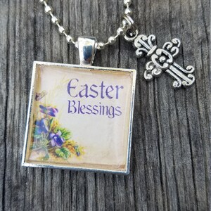 Lovely Easter Pendant with cross