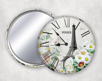 Lovely Hand Mirror Romantic Gift French Floral Inspired Theme