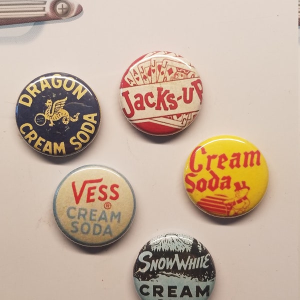 Soda Pop Memories Vintage Cream Soda Pop Magnets