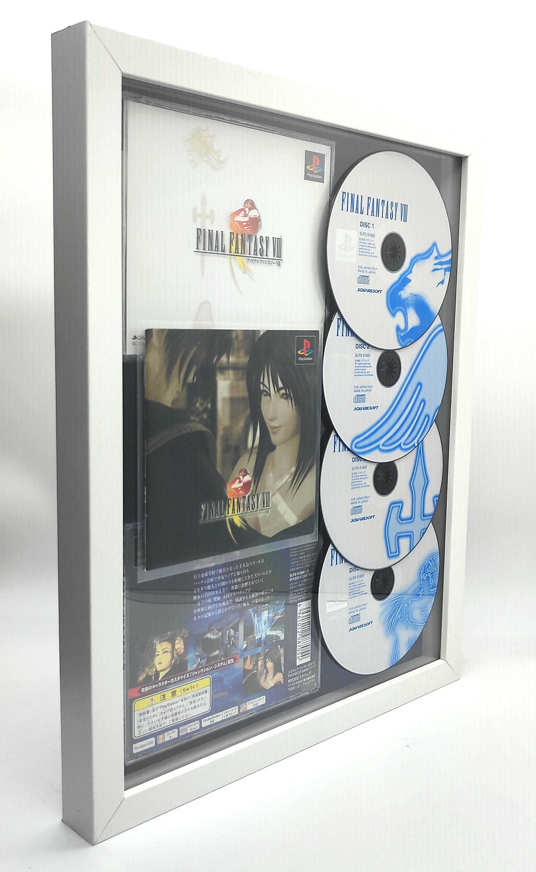 Jeu PlayStation 1 - Final Fantasy VIII (Disc 4) Version Platinum - Bon État